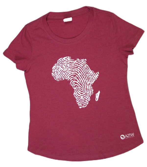 Women African Fingerprint T-Shirt